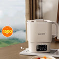 1500ML Foldable Electric Kettle Travel Heating Cup Split-Type Kettles Portable Cooking Pot Adjustable Temperature Kettle 220V