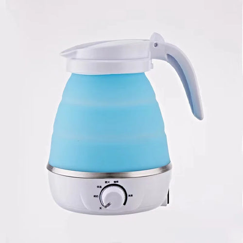 0.6L Foldable Electric Kettle | Portable & Food-Grade Silicone for Travel